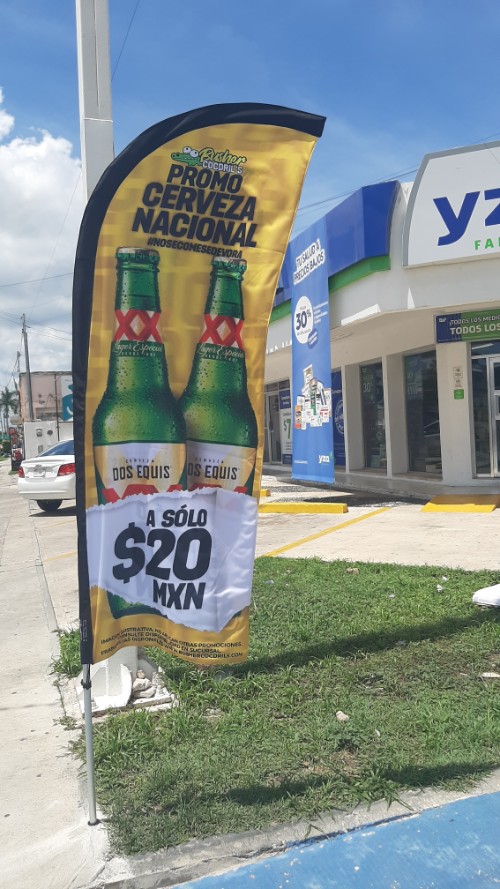 Banderolas en Mérida