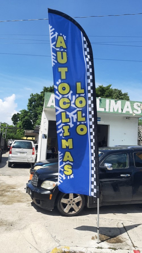 Banderolas en Mérida