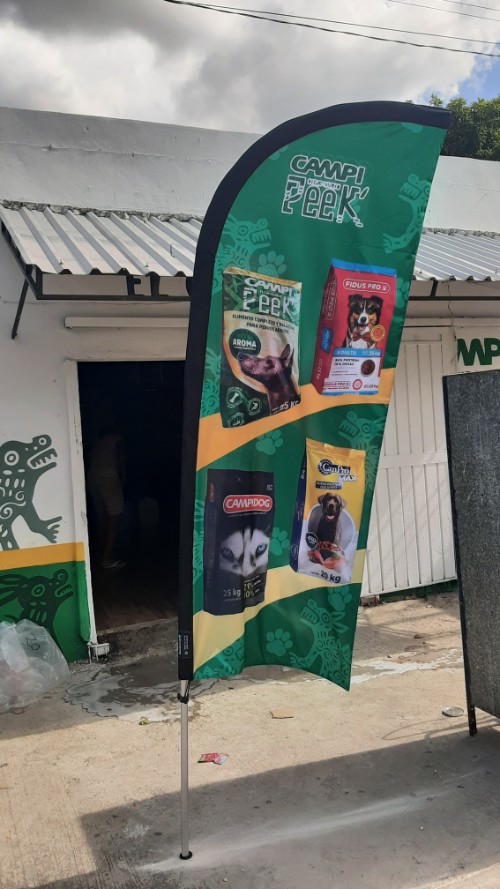 Banderolas en Mérida