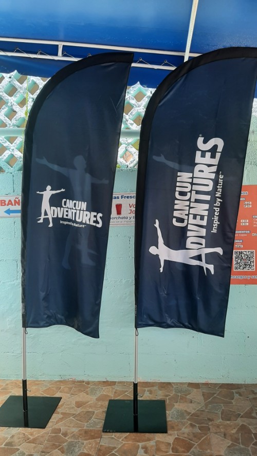 Banderolas en Mérida