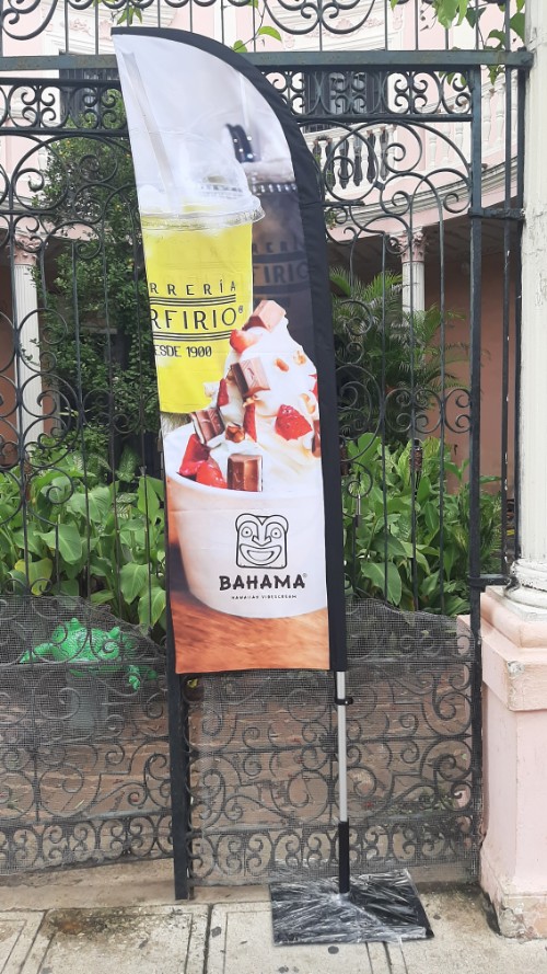 Banderolas en Mérida