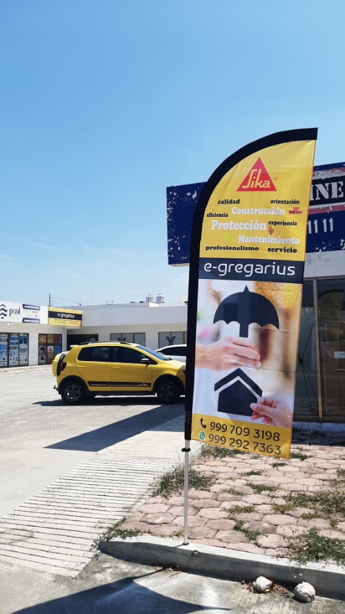 Banderolas en Mérida