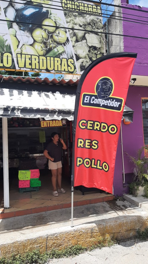 Banderolas en Mérida