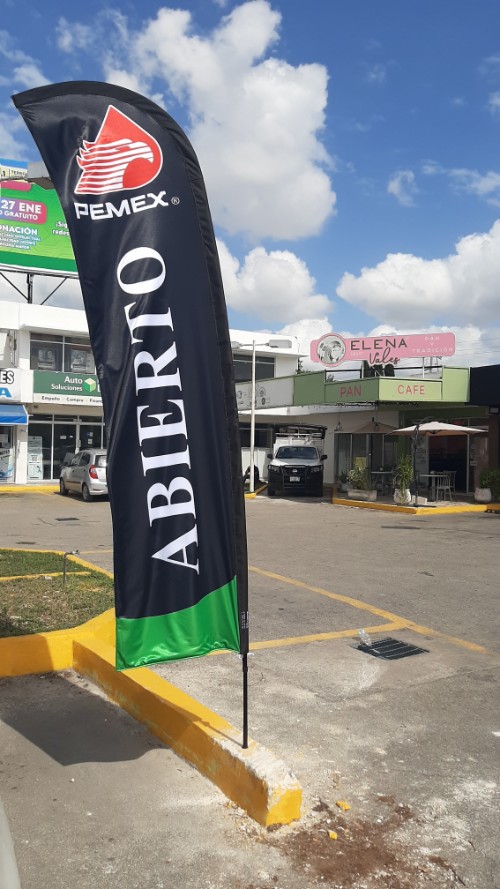 Banderolas en Mérida