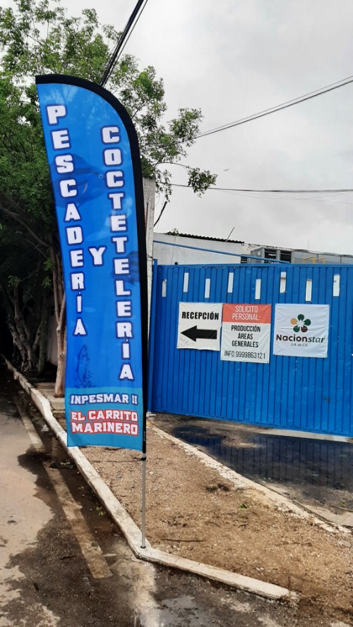 Banderolas en Mérida
