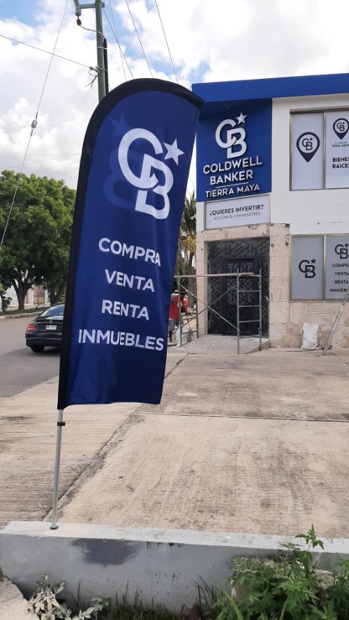 Banderolas en Mérida