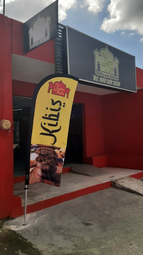 Banderolas en Mérida