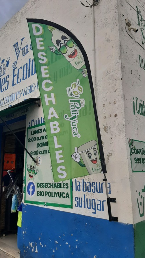 Banderolas en Mérida