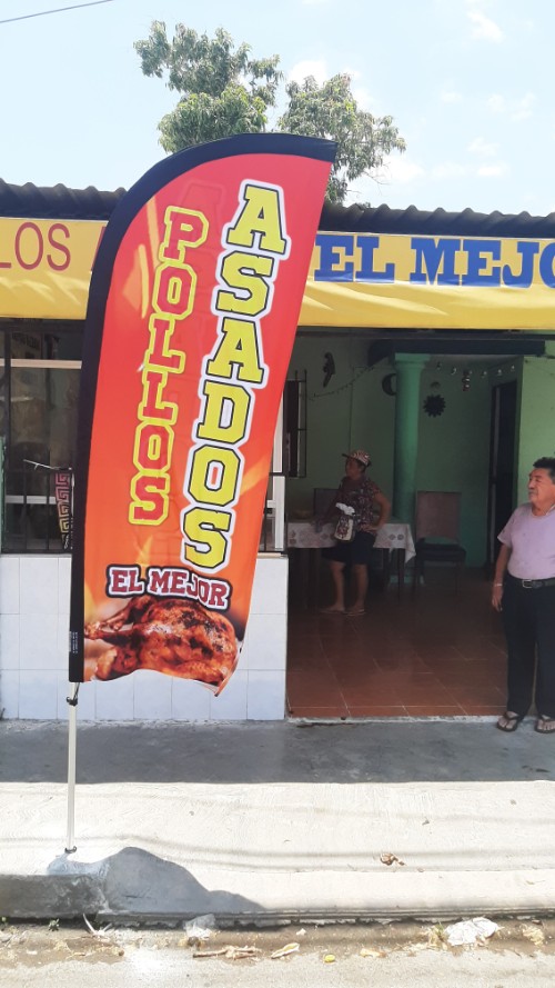 Banderolas en Mérida