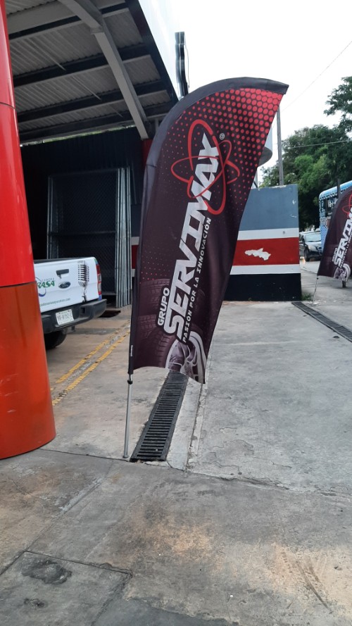 Banderolas en Mérida