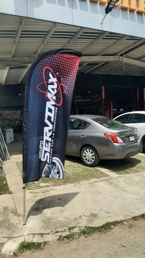 Banderolas en Mérida