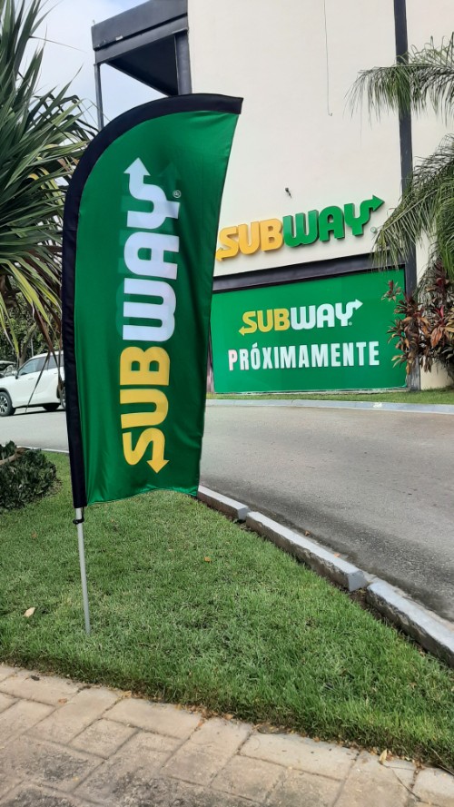 Banderolas en Mérida
