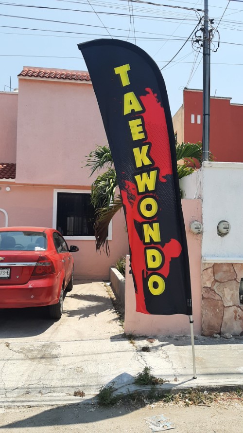Banderolas en Mérida